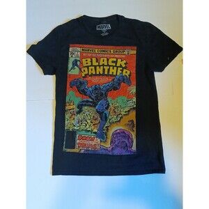 Marvel Black panther T-shirt Jack Kirby 1977 (S)